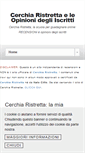 Mobile Screenshot of cerchia-ristretta.it